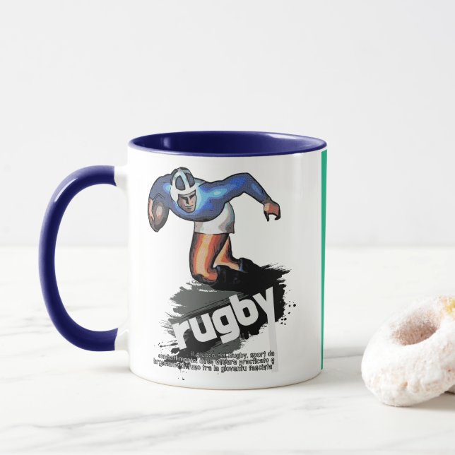 CANECA RUGBY (Com Donut)