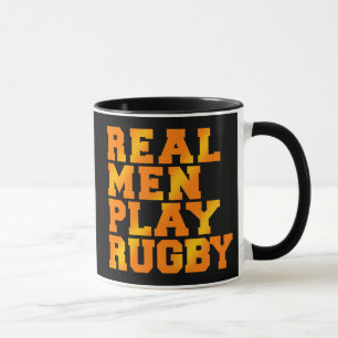 Caneca Rugby real do jogo dos homens
