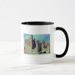 Caneca Ruínas do castelo dos cavaleiros Templar