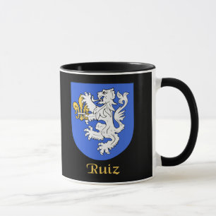 Caneca Ruiz Family Shield Mug