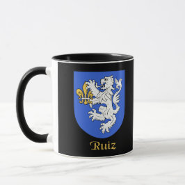 Caneca Ruiz Family Shield Mug