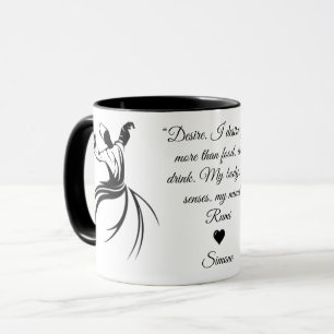 Caneca Rumi Namorados Te Amo poesia Mug popular