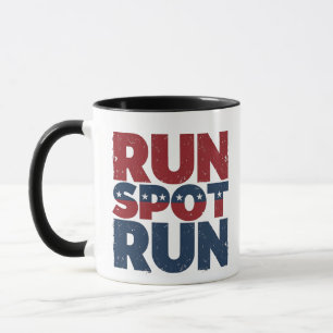 Caneca Run Spot Run Trump 2024 eleição Trump Vance
