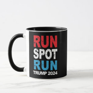 Caneca Run Spot Run Trump 2024 eleição Trump Vance