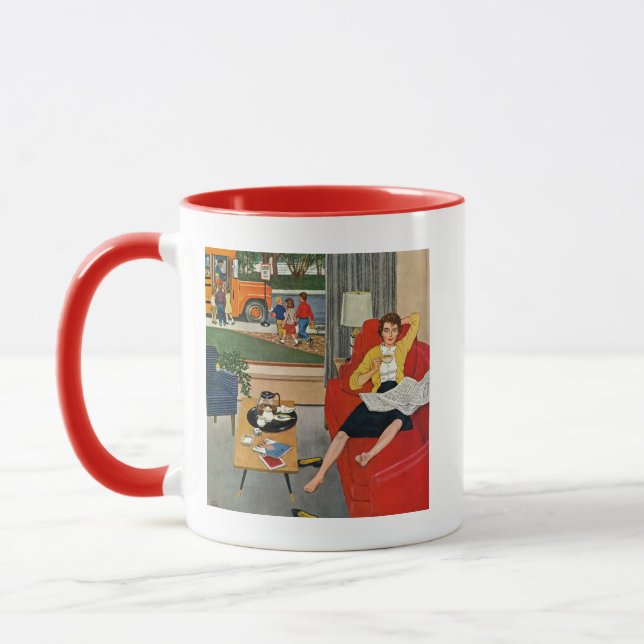 Caneca Ruptura de café da manhã (Esquerda)