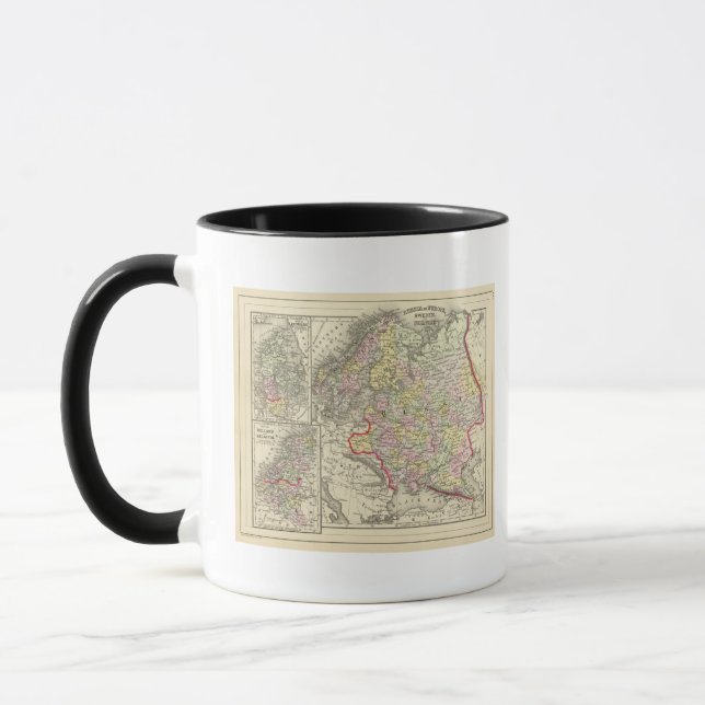 Caneca Rússia, Suecia, Noruega (Esquerda)