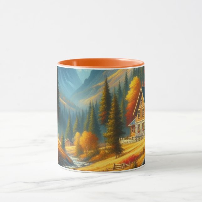 Caneca Russo, Outono - Casca e rio (Centro)
