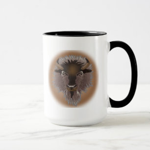 Caneca Russo Western Plains Bison Mug