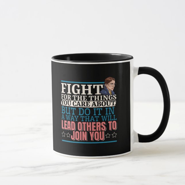 Caneca Ruth Bader Ginsburg leva outros a se juntar a você (Direita)