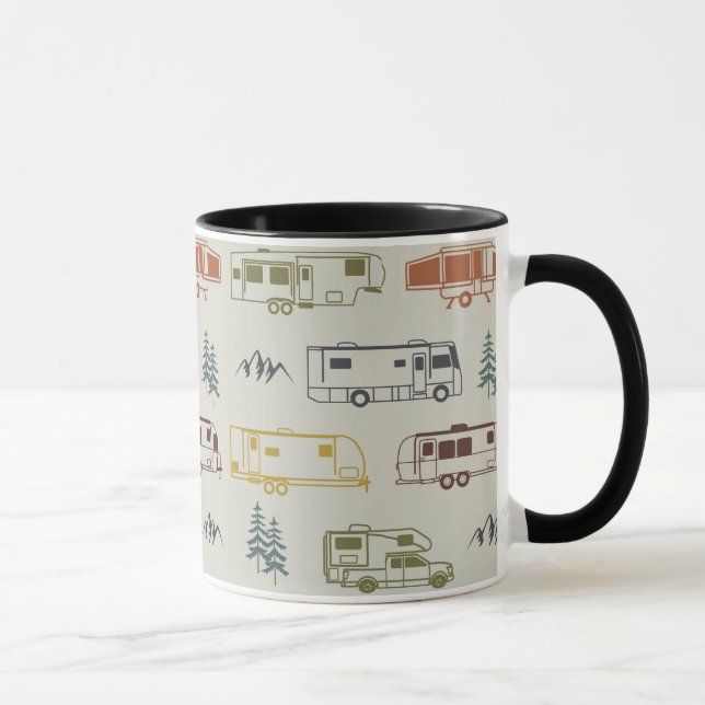Caneca RV Coffee Mug, Camper Coffee Mug (Direita)