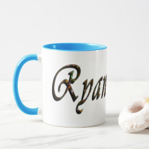 Caneca Ryan, logotipo, nome,