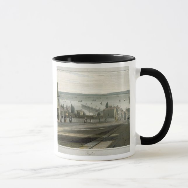 Caneca Ryde, 'de uma viagem em torno de Grâ Bretanha (Direita)