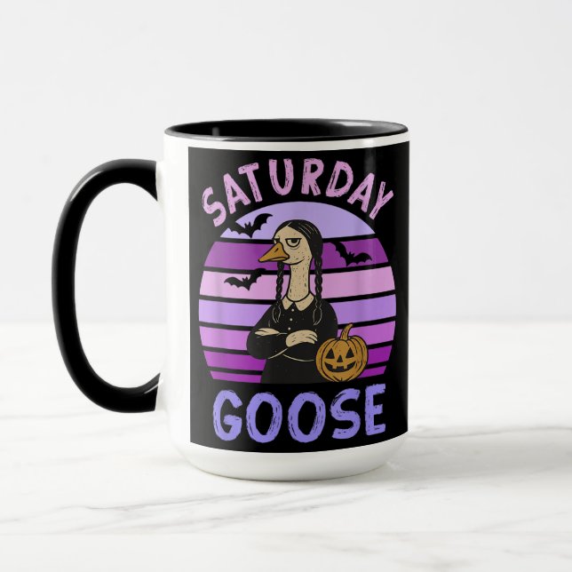 Caneca Sábado Goose Funny Goose Halloween (Esquerda)