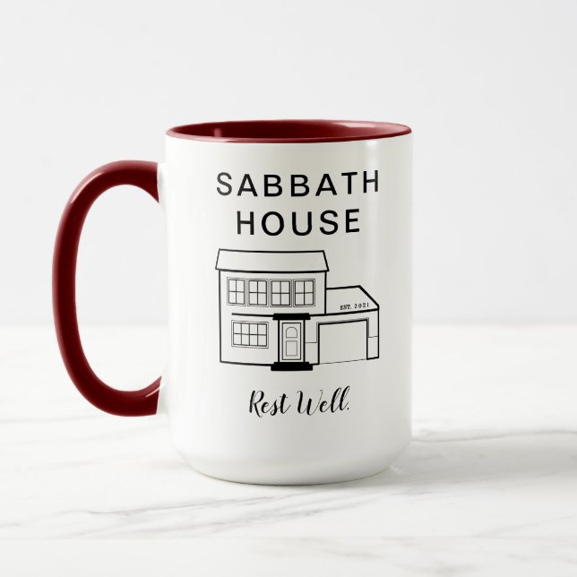 Caneca Sabbath House Mug (Esquerda)
