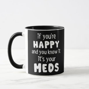 Caneca sabe que são seus remédios, tratamento médico Pres