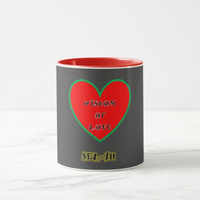 Caneca SABEDORIA DE LOVE Mug (Centro)