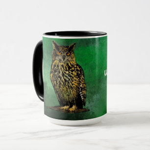 Caneca Sábio conselho Owl Mug