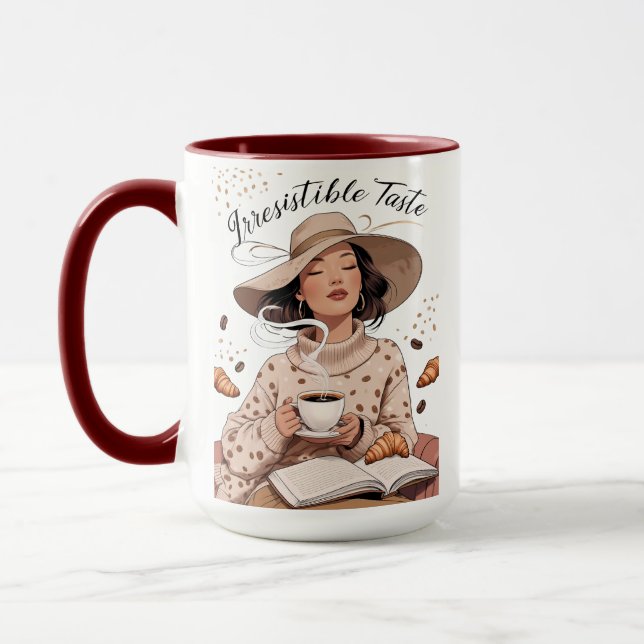 Caneca Sabor Irresistível – A Coleção Chic Ritual do Café (Esquerda)