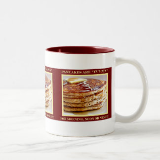 Caneca saboroso das panquecas