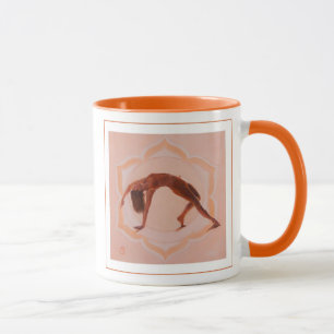 Caneca sacral de Chakra/ioga