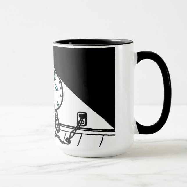Caneca Sad Robot Mug (Direita)