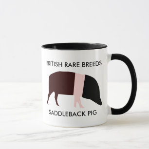 Caneca Saddleback Pig Mug