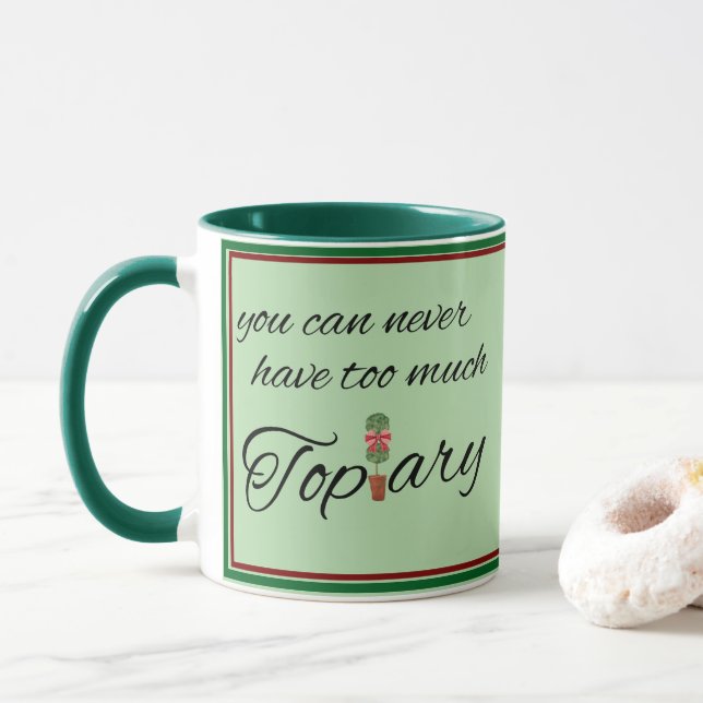 Caneca Sage Topiary (Com Donut)