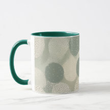 Sage Verde Padrão de Pontos Orgânicos