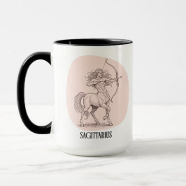 Caneca Sagittarius November Zodiac Birthday Gift Present