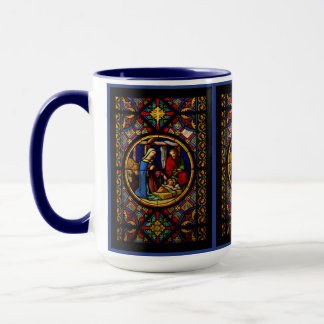 Caneca Sagrada Família "Vitral"