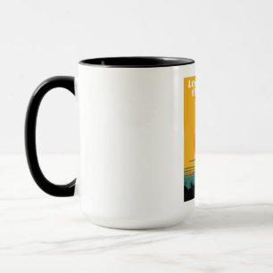 Caneca Saia da estrada, pegue as trilhas.