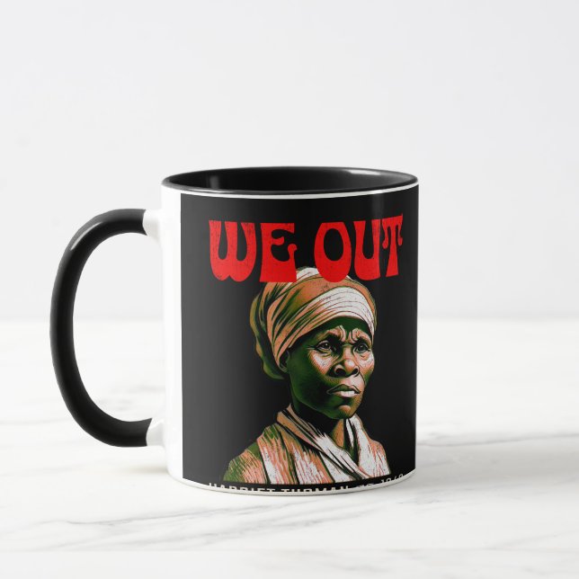 Caneca Saímos - Harriet Tubman Black History Month (Esquerda)