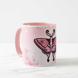 Caneca Sakura Bliss, Pink Moth, Sakura Fundo