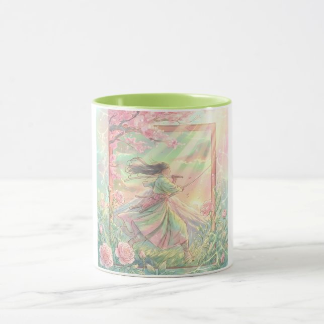 Caneca Sakura Samourai japonaise mug (Centro)