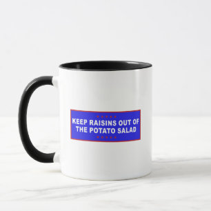 Caneca Salada de Batata Meme Engraçado