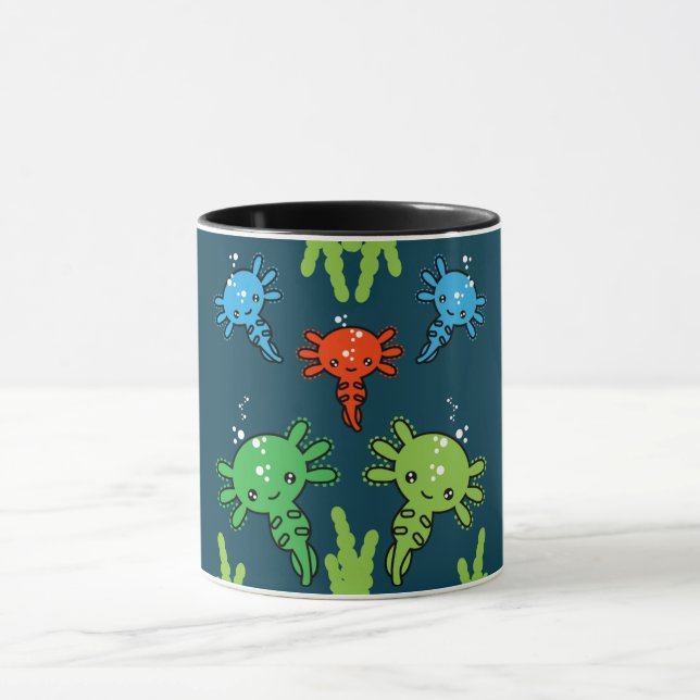 Caneca Salamander Axototl exótico (Centro)