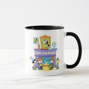 Caneca Salas Assombradas do Peanuts no Halloween