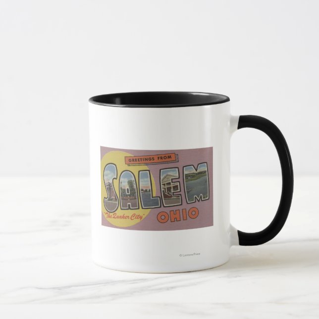 Caneca Salem, Ohio (Cidade Quaker) (Direita)