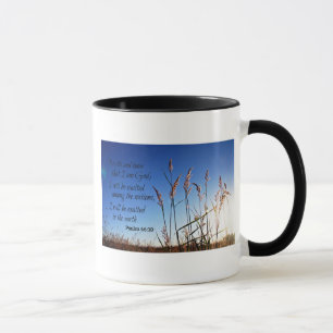 Caneca Salm 46:10 Fique quieto e saiba que eu sou Deus