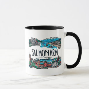 Caneca Salmon Arm BC Canadá