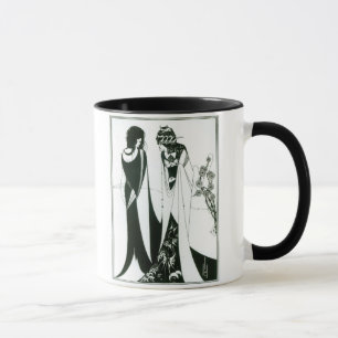 Caneca Salome com sua mãe, Herodias, 1894 (litho) (b