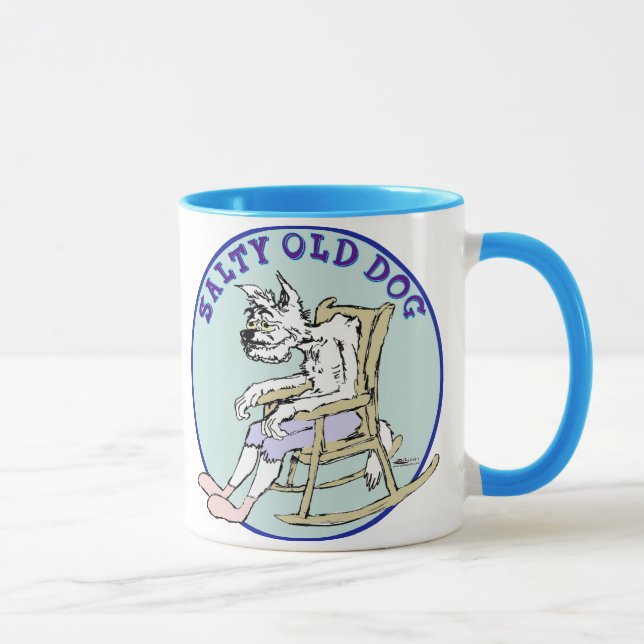 Caneca Salty Old Dog (Direita)