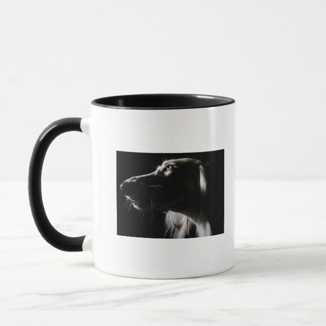 Caneca Saluki, retrato (Esquerda)