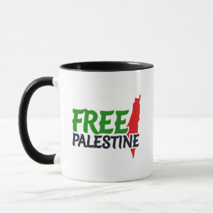 Caneca Salvaguardar a Humanidade, Libertar a Palestina,