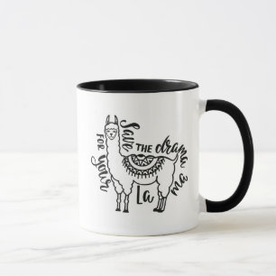 Caneca Salvar o drama para seu lama