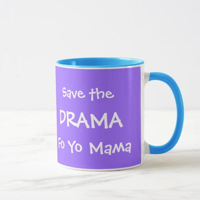 CANECA SALVAR O MAMA DAS FO YO DO DRAMA (Direita)