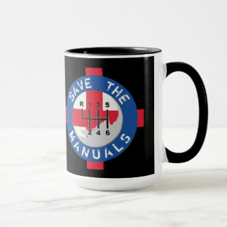 CANECA SALVAR OS MANUAIS MUG
