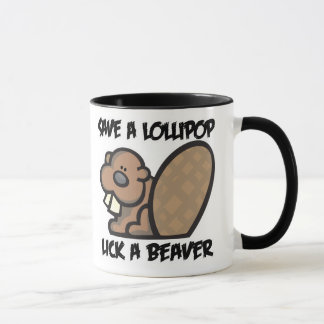 Caneca Salvar um Colírio Escolher um Beaver