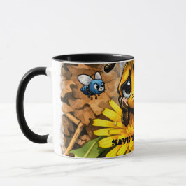 Caneca Salve as abelhas