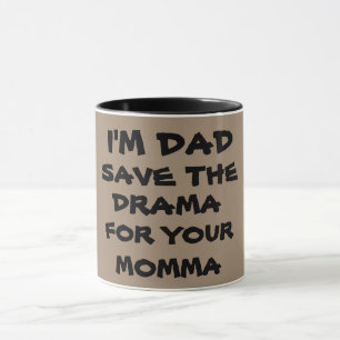 CANECA SALVE DRAMA PARA A SUA MÃE